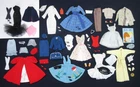 ** AUCTION Vintage BARBIE Lot #2 - Outfits - Clothes Shoes Accessories
