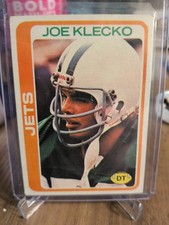 1978 Topps # 287 Joe Klecko - New York Jets Rookie Card - HOF-