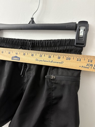 Stretchtech Quick Dry Girls Size M Black Shorts Drawstring Zip Pockets Active - Picture 8 of 8