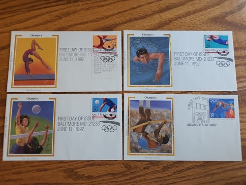 8 - U.S. Colorano Silk Olympics 1994 FDC's - Picture 2 of 2