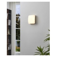 Eglo LED Wandleuchte Deckenlampe Cupella Nickel-Matt 16X16Cm 11W 950Lm Warmweiß
