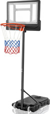 Adjustable Pool Basketball Hoop 30 in Backboard with Wheels