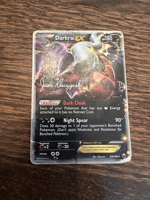 Pokémon TCG Darkrai EX #63/108 – 2013 World Championships | eBay