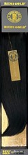 Sensual Indian Remi Gold 100 Human Hair Extensions 18" Straight 1 Jet Black 