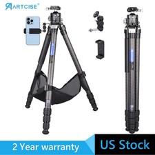 Heavy Duty Tripod Compact Carbon Fiber Tripod with 44mm Low Profile Ball Head