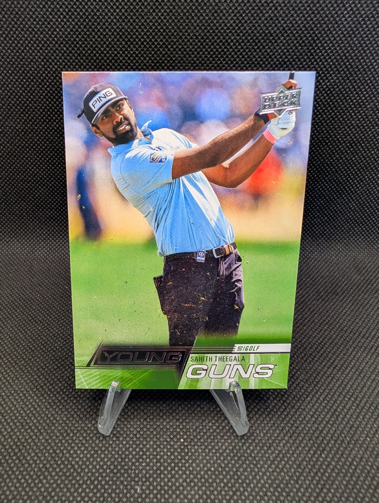 Sahith Theegala 2024 Upper Deck Golf Young Guns Rookie (RC) PGA Tour #119