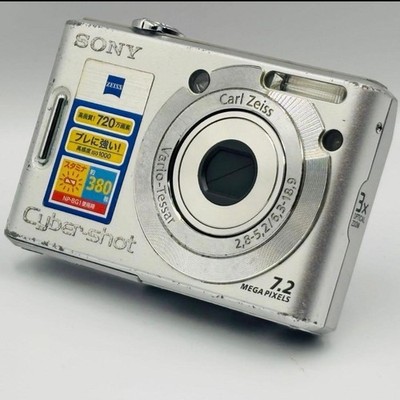Sony Cyber-shot DSC-W35 7.2MP Digital Camera - Silver for sale
