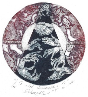 2 Exlibris von Tetiana Ocheredko