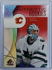 2024-25 Upper Deck Sp Game Used Devin Cooley Rookie Authentic Rookie #252 Red RC