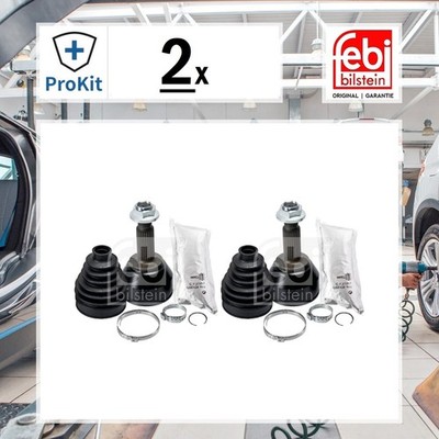 2x ORIGINAL  Febi Bilstein Gelenksatz, Antriebswelle Vorne, Links, Rechts