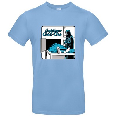 Grabbing A Cold One T-Shirt Herren Sarkasmus Steven Rhodes Style Shirt