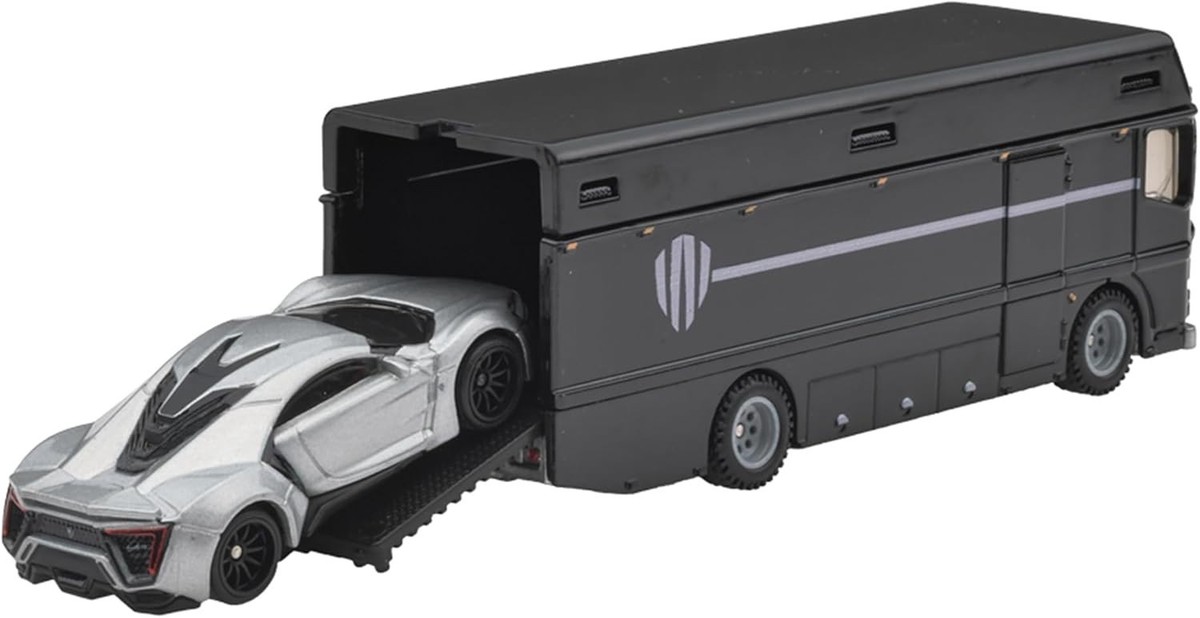 Hot Wheels Team Transport Mix H Set of 4, Ferrari, Toyota AE86