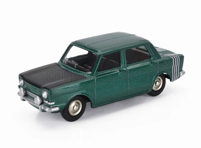 MODELLINO AUTO STATICO DINKY ATLAS SIMCA 1000 RALLY2 1976 VERDE NERO SCALA 1:43 - Immagine 3 di 4