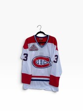 Patrick Roy Canadiens 1992-93 Mitchell & Ness Blue Line Jersey White Medium