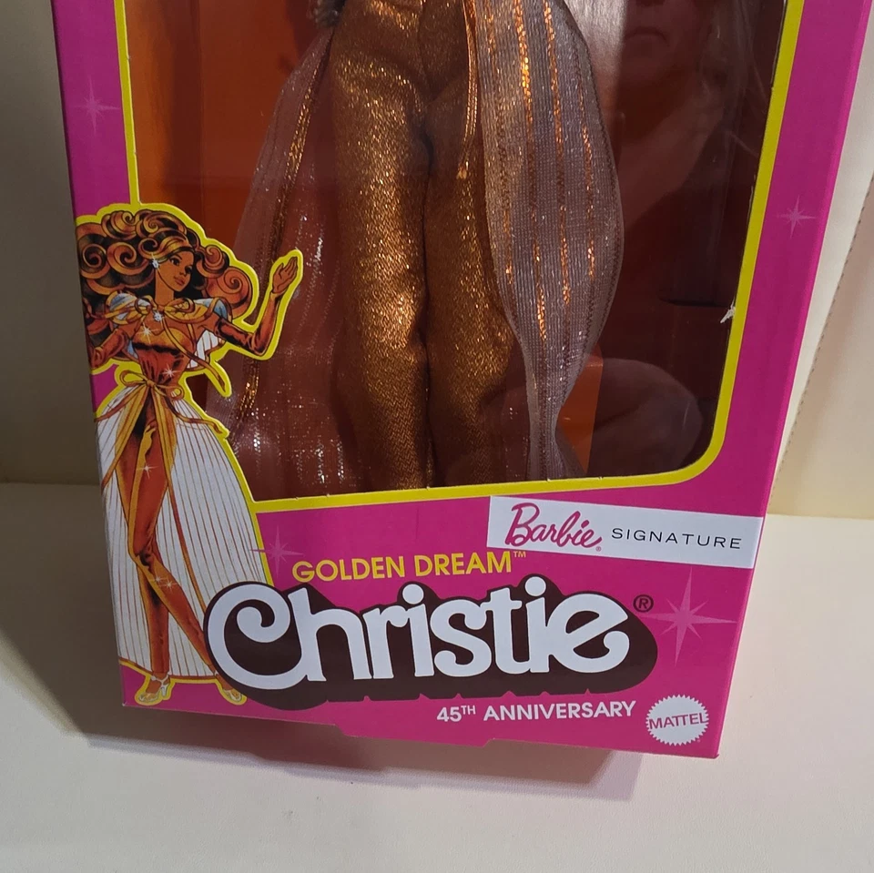 Muñeca Barbie Signature Gold Dream Christie 2025 Mattel JBJ50 nueva Foto 3 de 4