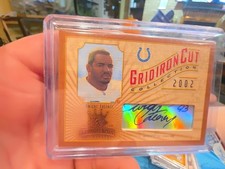 2002 Donruss Gridiron Kings - Gridiron Cut Collection Dwight Freeney #GC-34 /400