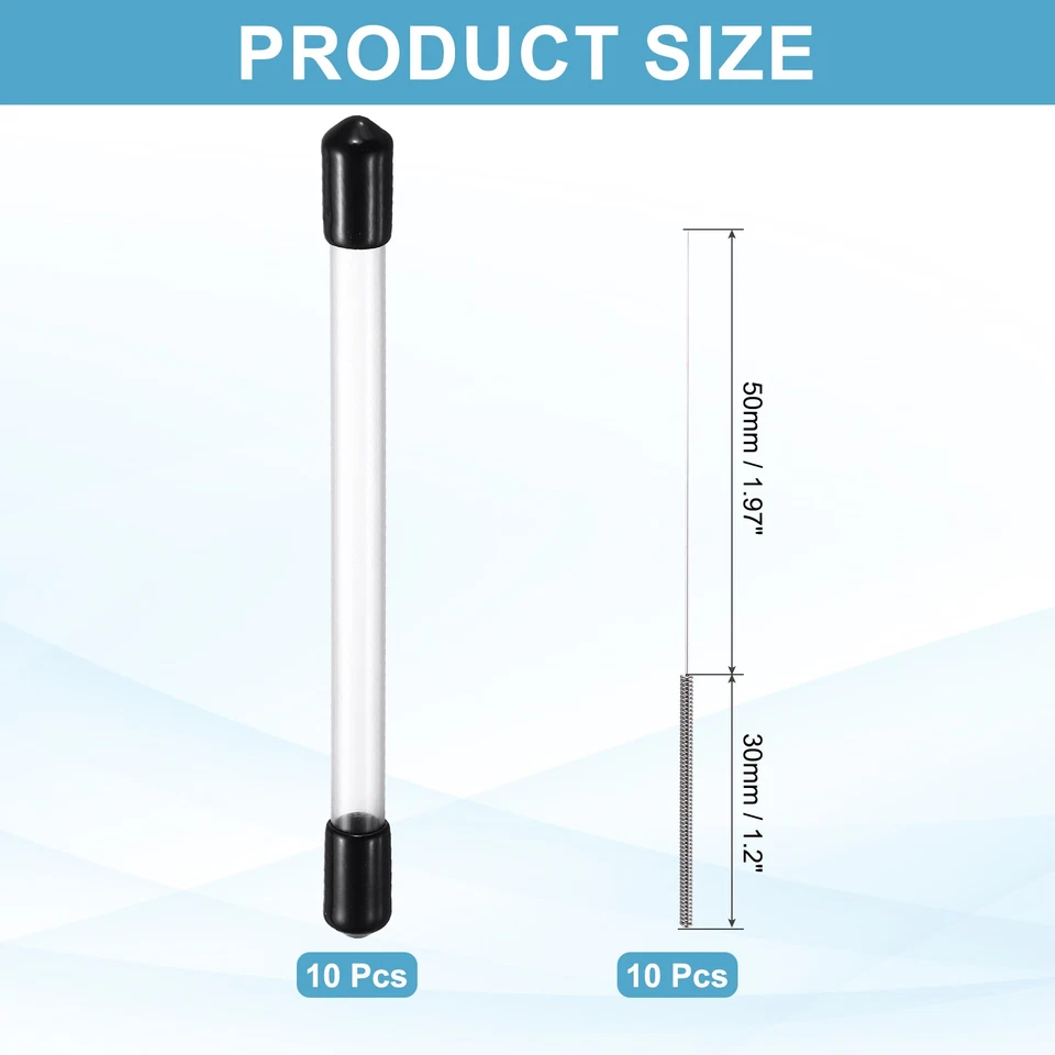 10Pcs 3D Printer Nozzle Cleaning Kit 0.4mm Stainless Steel Cleaner Needle - Изображение 2 из 4