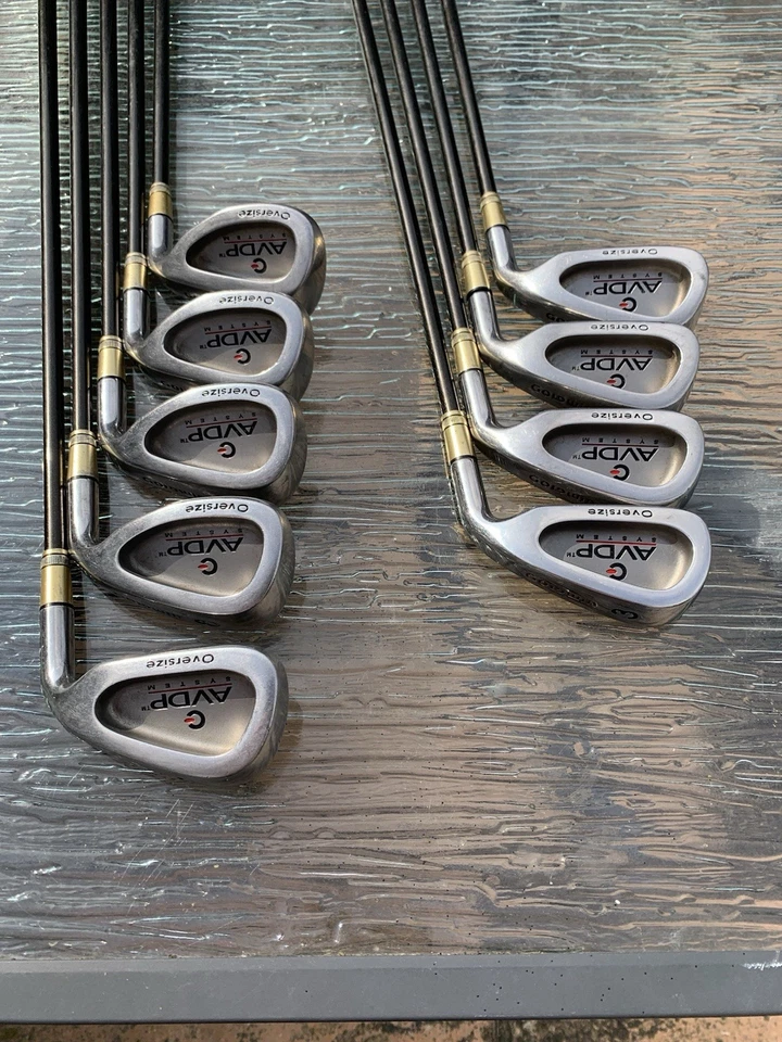 Goldwin AVDP Oversize Irons 3-SW R/H Reg Graphite Avoirdupois Shafts - Image 3 of 4