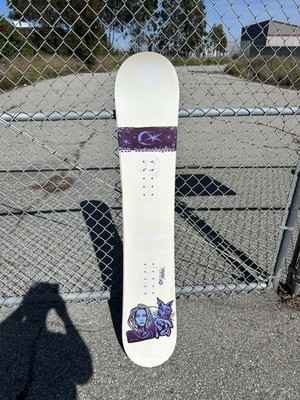 LIB TECH Jamie M. Lynn Signature Pro Model 157 Snowboard Blue Toned Woman & Cat