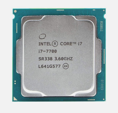 Intel Core i7-7700 CPU 3.6GHz Quad Core 8MB 65W FCLGA1151 64-bit Processor SR338
