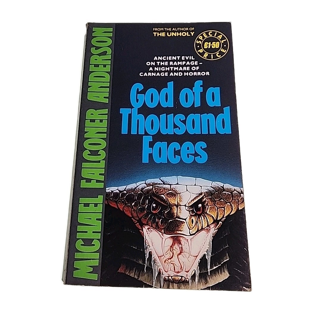 God of a Thousand Faces Michael Anderson 1989 Paperback Book