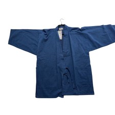 Japanese Noragi Jacket Indigo Workwear IKISUGATA Kimono Style LL