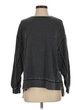 Z Supply Women Gray Sweatshirt XS