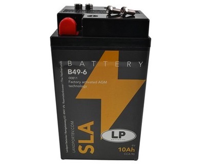 Batterie LANDPORT B49-6 0811 6 Volt SLA für BMW R 25/3 R 50/2 R50 S R 51 R 60 69