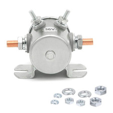 36 Volt Continuous Duty Solenoid Relay 4 Terminal for Marathon Ezgo TXT Series,1