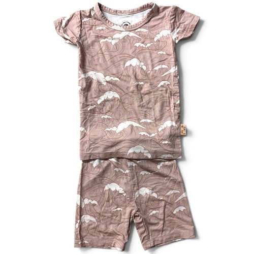 Remi & Friends 18-24M Bamboo Viscose Wave Pajama Set