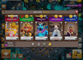 TH17 Fully Maxed but Wall ⚔️ 100-100-90-75-50 Maxed Heroes 🔥21 Maxed Equipment