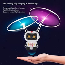 Drones Toys Infrared Induction RC Flying Toy Built in LED Light Helicopter Drone