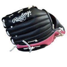 Rawlings Leather Mitt Youth Girl T-Ball PL95PB Players Series Soft Ball Baseball