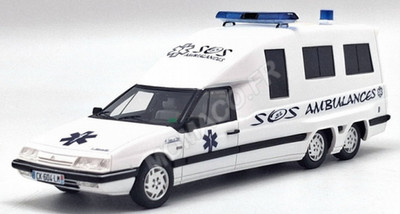 Citroen XM Tissier 1008 3 portes Ambulance 1/43 - PERFEX408 PERFEX