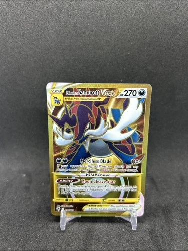 Hisuian Samurott VSTAR 209/189 Gold Secret Rare Astral Radiance Pokemon NM