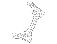 Genuine Mazda Disc Brake Caliper Bracket Bdts-26-281 Genuine Mazda Disc Brake Caliper Bracket Bdts-26-281