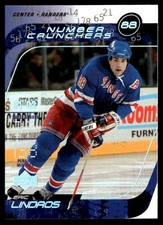 2003-04 In The Game Used Signature Series Triple Memorabilia Gold Eric Lindros