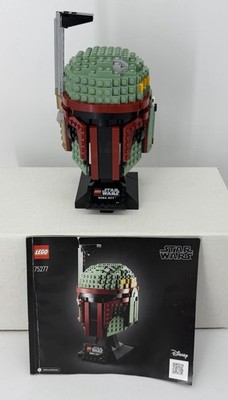 LEGO Star Wars 75277 Boba Fett Helmet Retired Built w/ Manual No Box