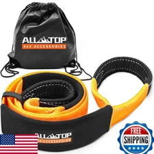 ALL-TOP Tree Saver Strap 3"x8' 36000lbs Break Strength Recovery Tow Strap ORV