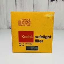 NOS Vintage Kodak Safelight Filter 5.5 Diameter