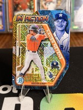 2025 Bowman Chrome Draft Xavier Neyens In Action Mojo Die Cut GOLD #ed/50 B1A-14