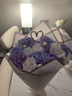 These Are Handmade Floral Bouquets (Past Orders) Made With Hardwork :D