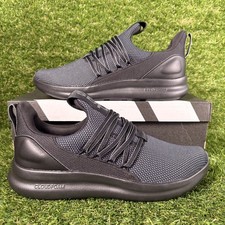 Slip on Shoes Adidas Men's Lite Racer Adapt 7.0 Size 12 Wide Black IE8684 New