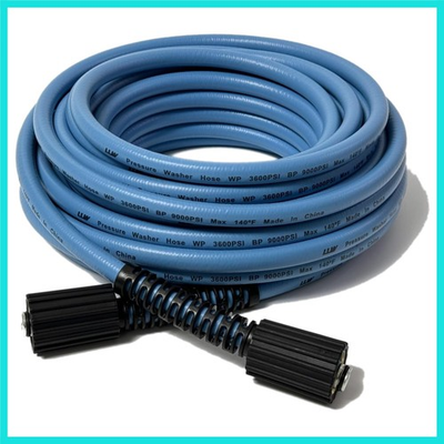 #ad 50FT 1 4 inch High Pressure Washer Hose3600PSI M22 14mm Replacement Power Wa... $27.85