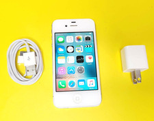 ⚡ ROGERS & CHATR ONLY⚡APPLE IPHONE 4S A1387 16GB 3G IOS 8MP DUAL-CORE CELL PHONE