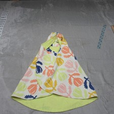 Patagonia Sun Cape Kids One Size Green Floral Tulip Print Lightweight READ