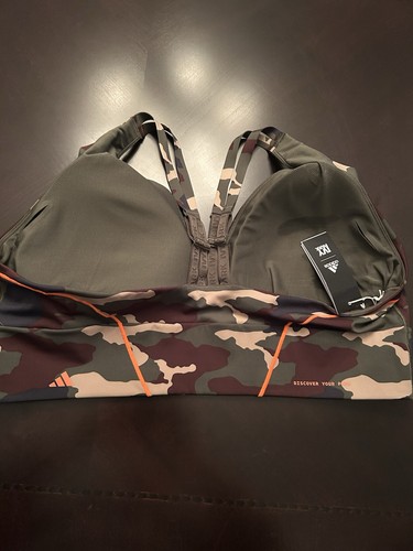 Adidas IVY PARK Tri Bra Orange Camp Women's Size 4X New with Tags - Picture 6 of 9