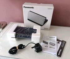 Image of Panasonic SC-NA10 7W Portable Bluetooth Wireless Speaker Silver Blue Cover
