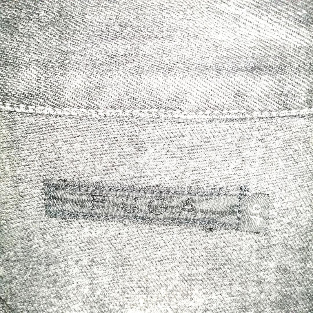 FUGA aged processing denim jacket - image 6