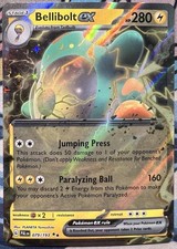 Pokemon Paldea Evolved Bellibolt ex 79/193 NM